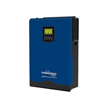 Güneş Enerjisi Bağevi Hazır Solar Paket - Tommatech 5K İnverter + 6X550W Güneş Paneli+ 2X 51.2V 102Ah Lityum Akü