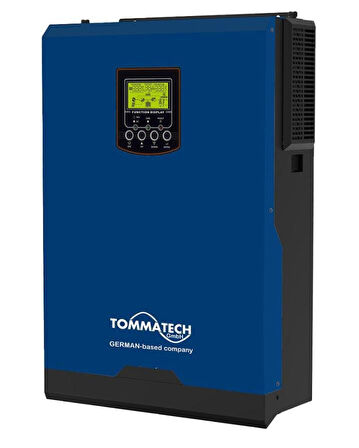 Tommatech New Pro 5K 5Kw 48V Mppt 1Faz Wıfı Tam Sinüs Akıllı İnverter