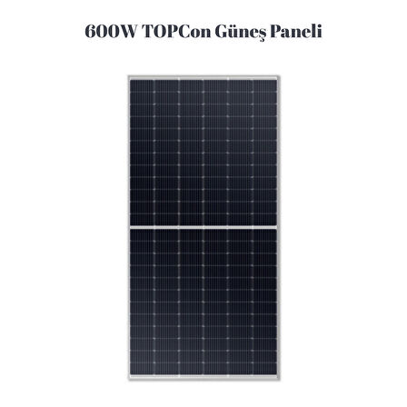 Güneş Enerjisi Bağevi Hazır Solar Paket - 1Kw Mppt Akıllı İnverter + 1X 600W Güneş Paneli+ 1X 12V 210Ah Jel Akü