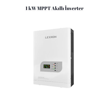Güneş Enerjisi Bağevi Hazır Solar Paket - 1Kw Mppt Akıllı İnverter + 1X 600W Güneş Paneli+ 1X 12V 210Ah Jel Akü
