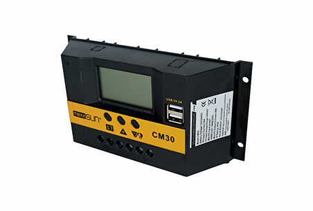 Mexxsun 30A 12/24V Şarj Kontrol Cihazı Regülatör