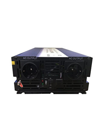 Alpex 3000W 24V Volt (Şebeke Şarjlı) Tam Sinüs Ups İnverter