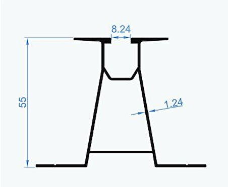 Trapez Profil 3,5 Metre – Dayanıklı & Çok Yönlü Kullanım