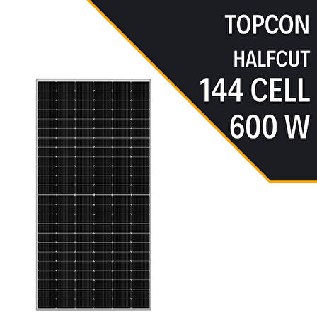 Lexron Topcon 600W 10Bb Half Cut Güneş Paneli