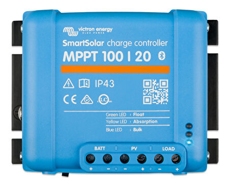 Victron Smartsolar Mppt 100/20 – Bluetooth Özellikli Solar Şarj Kontrol Cihazı