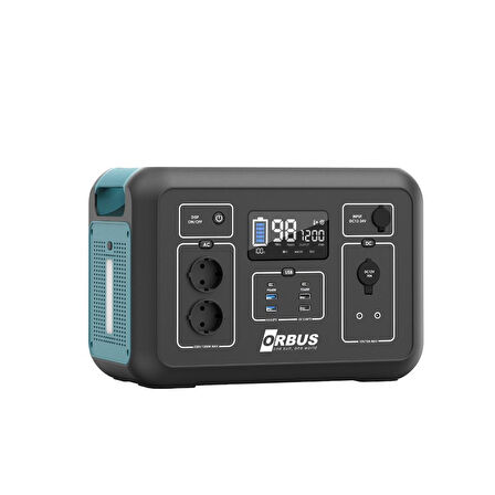 Orbus 1200 W Taşınabilir Güç Kaynağı – Power Statıon