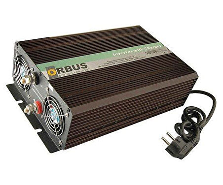 Orbus 2000W 12V Tam Sinüs Şarjlı İnverter
