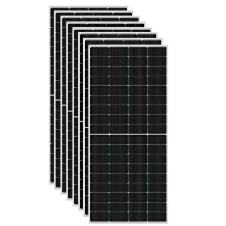 Güneş Enerjisi Bağevi Solar Paket – 5Kw Mppt Akıllı İnverter + 8X 410W Güneş Paneli + 8X 12V 105Ah Jel Akü