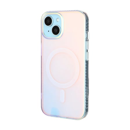 iPhone 14 MagSafe Uyumlu Hologram Kamera Lens Korumalı Darbe Emici Premium Şık Kılıf