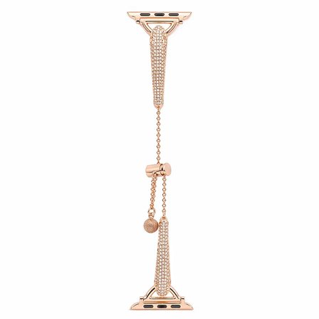 Watch Saat 42mm Gold Jaguar Tasarımlı Şık Gold Taşlı Kordon