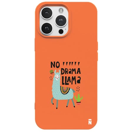 iPhone 11 Pro Max Turuncu Lansman Renkli Silikon No Drama Lama Tasarımlı Premium Kılıf