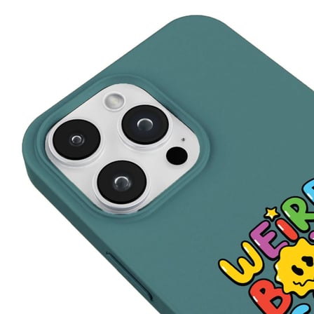 iPhone 11 Pro Haki Lansman Renkli Silikon Weird Boys Club Tasarımlı Premium Kılıf