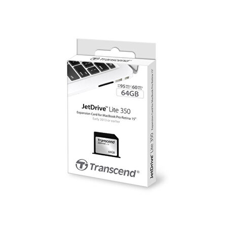 Transcend TS64GJDL350 64 GB Jetdrıve Lite 350 95/55Mb/s  Genişleme Kartı
