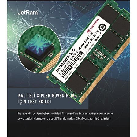 Transcend JM3200HSE-32G 32GB Ddr4 3200MHZ CL22 1.2V Notebook Ram