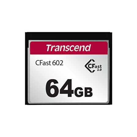 Transcend TS64GCFX602 64 GB CFX602 CFast 2. Compact Flash Hafıza Kartı