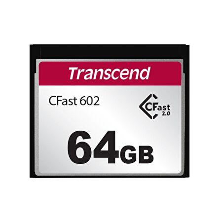 Transcend TS64GCFX602 64 GB CFX602 CFast 2. Compact Flash Hafıza Kartı