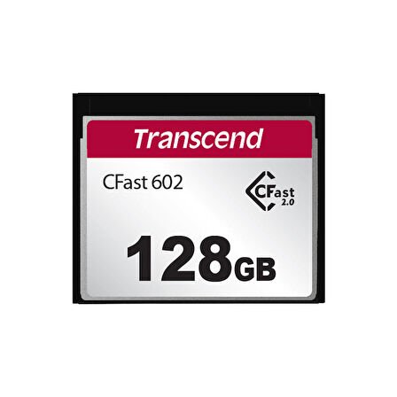 Transcend TS128GCFX602 128 GB CFX602 CFast 2.0 Compact Flash Hafıza Kartı