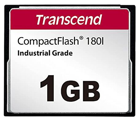 Transcend TS1GCF180I 1 GB CF180I Industrial CompactFlash Hafıza Kartı