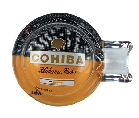 Cohiba Desenli Tekli Cam Puro Küllüğü