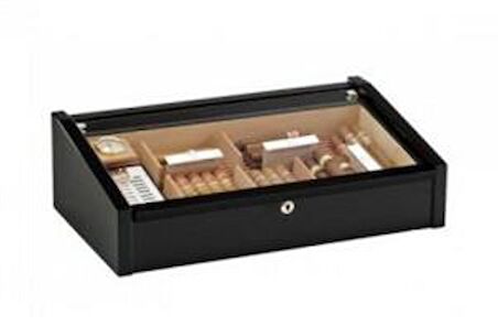 Adorini Vega Siyah Humidor Puro Kutusu