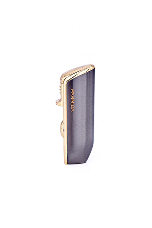 Parmida 3 Torch Yan Ağız Gunmetal Puro Çakmağı