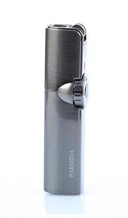 Parmida Tek Torch Gunmetal Puro Çakmağı