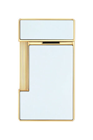 S.T. Dupont Lacquered Slimmy Beyaz Puro Çakmağı 28224