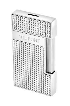 S.T. Dupont Slimmy Silver Diamond Head Puro Çakmağı 28120