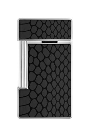 S.T. Dupont Lacquered Slimmy Siyah Puro Çakmağı 28076