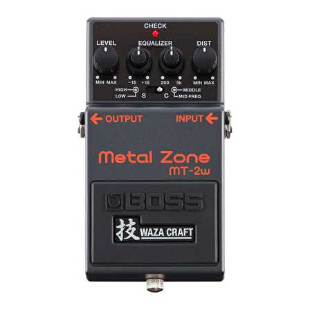 BOSS MT-2W Waza Metal Zone Distortion Pedalı