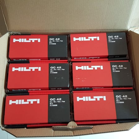 Hilti Gx 3 Gazlı Tabanca Çivisi 2.7 mm 1200 Adet GC 42 Gaz Tüpü Dahil