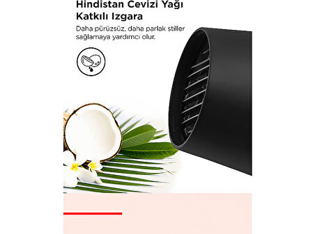 REVLON RVDR5317 Smoothstay Hindistan Cevizi Yağlı Saç Kurutma Makinesi Siyah