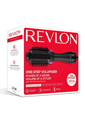 REVLON RVDR5222 One Step Volumiser Saç Kurutma Makinesi ve Şekillendirici Siyah