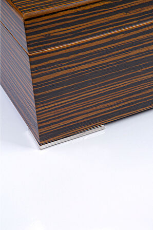 PremiumQuality Paraty Kahverengi Sedir Humidor Puro Kutusu