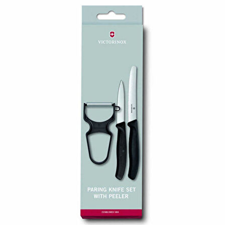 Victorinox VT 6.7113.35 SwissClassic Üçlü Soyacak ve Bıçak Seti