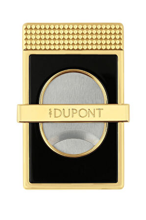 S.T. Dupont Standlı Slim Gold-Siyah Puro Makası Kesici 3482