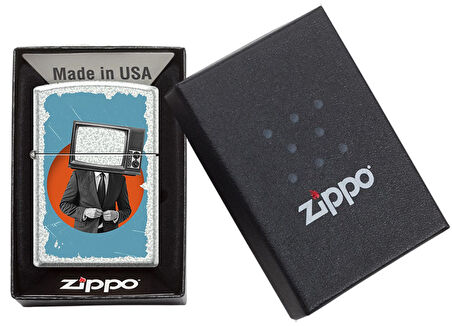 Zippo Çakmak Retro Tv Head Design 115808