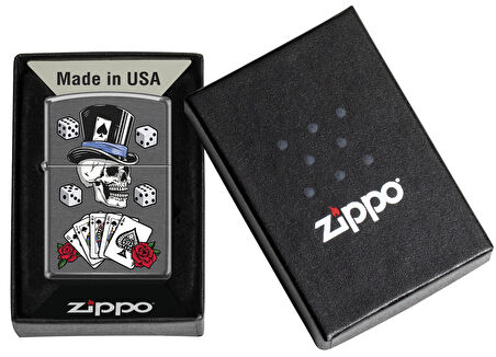 Zippo Çakmak Vintage Gambling Design 28378-122219