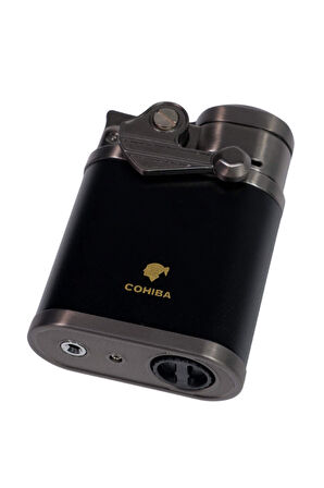 Cohiba 4 Torch Pürmüz Siyah - Gunmetal Puro Çakmağı