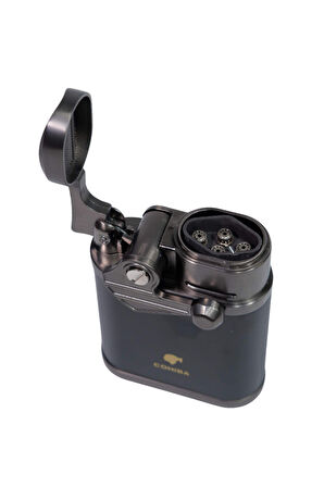 Cohiba 4 Torch Pürmüz Siyah - Gunmetal Puro Çakmağı