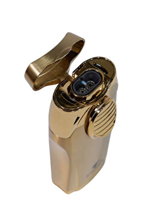 Cohiba Çift Torch Pürmüz Gunmetal Puro Çakmağı