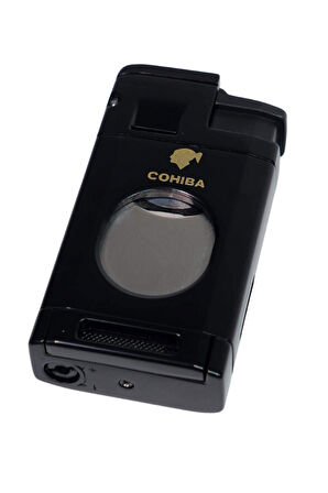 Cohiba 3 Torch Pürmüz Siyah Puro Çakmağı