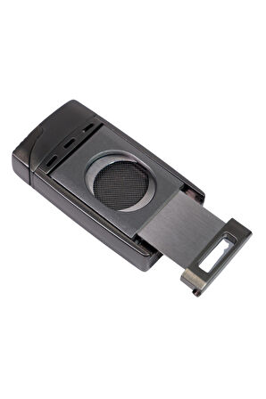 Cohiba Çift Torch Pürmüz Gunmetal Puro Çakmağı