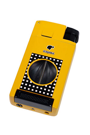 Cohiba Çift Torch Pürmüz Sarı Puro Çakmağı