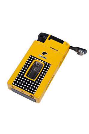 Cohiba Çift Torch Pürmüz Sarı Puro Çakmağı
