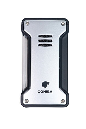 Cohiba Tek Torch Pürmüz Gümüş Puro Çakmağı