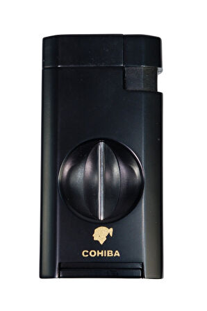 Cohiba Çift Torch Pürmüz Siyah Puro Çakmağı