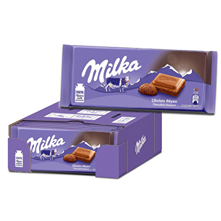 Milka Çikolata Rüyası Tablet Çikolata 100 Gr 