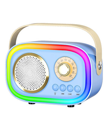 JHY K5 2 Mikrofonlu Bluetooth  Bağlantılı Karaoke Hoparlör