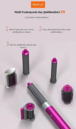 MIFLY Multi Fonksiyonlu Saç Şekillendirici